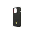 Ferrari ümbris iPhone 14 Pro Max 6,7 FEHCP14XSIBBK must tahke silikoonist metallist logo