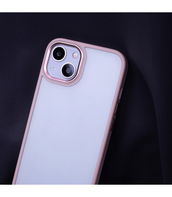 Satiinmatt ümbris iPhone 13 Pro 6,1 roosat värvi
