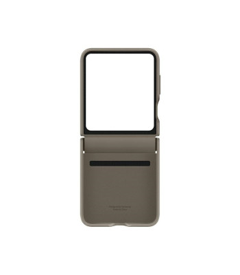 Samsungi kaitseümbris Flap ECO-nahast, sobib Samsung Galaxy Z Fold 5 etuupi jaoks.