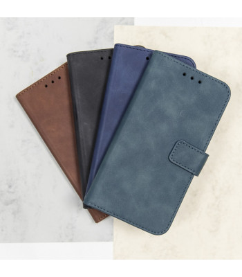 Smart Velvet ümbris Xiaomi Redmi Note 12 Pro 4G / Note 11 Pro 4G (Global) / Note 11 Pro 5G (Global) telefonile, must