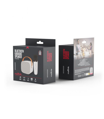 Maxlife Bluetooth-karaokekõlar MXKS-100 valge
