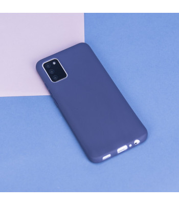 Matt TPU telefoniümbris Samsung Galaxy S22 jaoks tumesinine