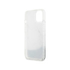 Guess telefoniümbris iPhone 14 6,1 GUHCP14SLCSGSGH valge kõva telefoniümbris Liquid Glitter Marble