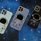 Astronautide telefoniümbris iPhone 11 jaoks sinine