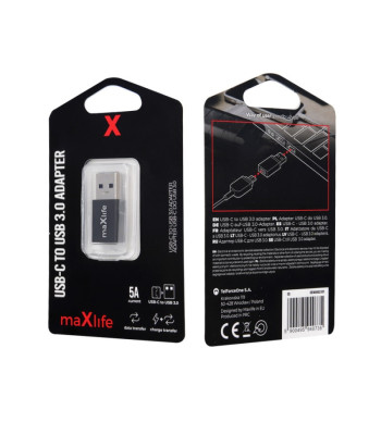 Maxlife USB-C–USB 3.0 adapter