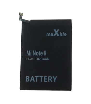 Maxlife aku Xiaomi Note 9 / Redmi 9 BN54 5020mAh jaoks