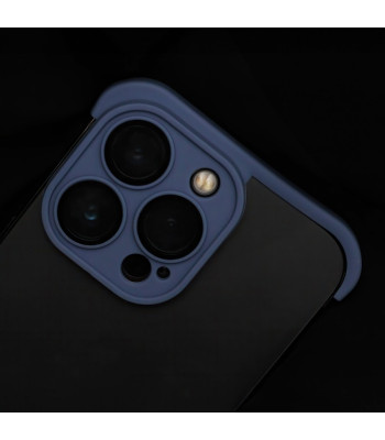 Kaamerakaitsega TPU minikaitserauad iPhone 12 Pro Max 6,7 sinine jaoks