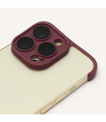 Kaamerakaitsega TPU minikaitserauad iPhone 14 Pro Max 6.7 cherry jaoks