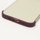 Kaamerakaitsega TPU minikaitserauad iPhone 13 Pro Max 6.7 cherry jaoks