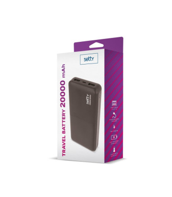 Setty toiteplokk 20000 mAh SPB-20 must