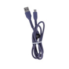 Maxlife MXUC-04 kaabel USB - microUSB 1,0 m 3A lilla