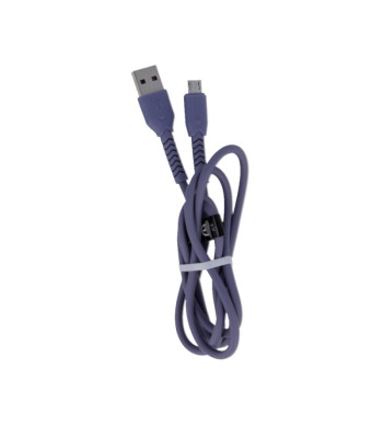 Maxlife MXUC-04 kaabel USB - microUSB 1,0 m 3A lilla