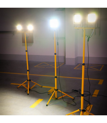 Töövalgusti LED 1x100W 6000K statiiviga Forever Light