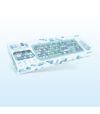 Forever klaviatuur + hiir Candy blue