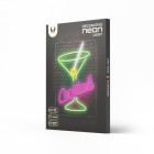 Neoon PLEXI LED KOKTEILID roosa roheline FPNE02X Forever Light