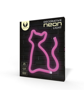 Neoon LED lamp CAT roosa Bat + USB FLNEO4 Forever Light