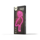 Neoon LED lamp Flamingo roosa nahkhiir + USB FLNE18 Forever Light