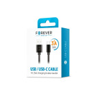 Foreveri kaabel USB - USB-C 1,0 m 3A must