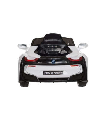 Laste elektriauto BMW i8 12V puldiga, valge