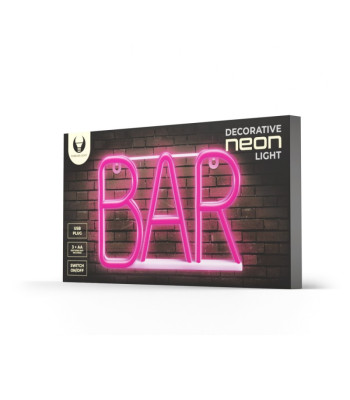NEON LED BAR roosa Bat + USB FLNE24 Forever Light