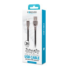 Forever Tornado kaabel USB - microUSB 1,0 m 3A must