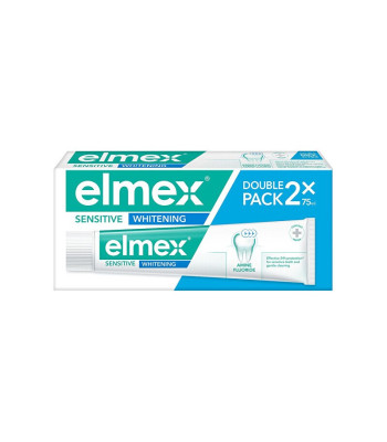 Elmex "Sensitiv e" hambapasta valgendav hambapasta "Duopack" 2x 75 ml