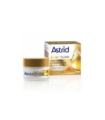 Astrid Niisutav UV-filtritega kortsude vastane päevakreem Beauty Elixir 50 ml