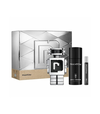 Paco Rabanne Phantom - EDT 100 ml + deodorant sprei 150 ml + EDT 10 ml