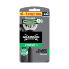 Wilkinson Sword Ühekordne raseerija meestele Xtreme 3 Black Edition Comfort 3+1 tk.