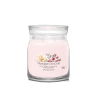 Yankee Candle Aromaatne küünal Signature klaasist keskmine Pink Cherry - Vanill 368 g