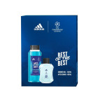 Adidas "UEFA Best Of The Best" - habemeajamisjärgne palsam 100 ml + dušigeel 250 ml