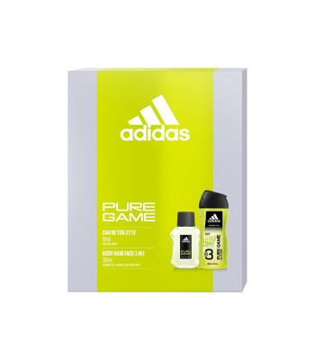 Adidas Pure Game - Tualettvesi 50 ml + dušigeel 250 ml