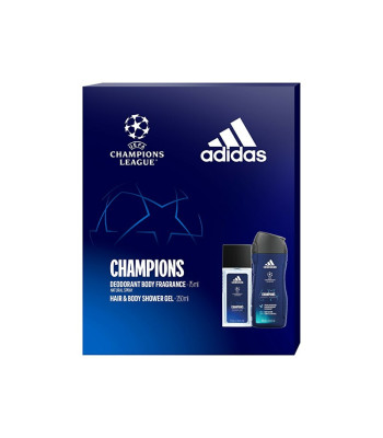 Adidas UEFA Champions League trükis - deodorant 75 ml + dušigeel 250 ml