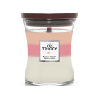 WoodWick lõhnav küünlavaas "Trilogy Blooming Orchard" 275 g