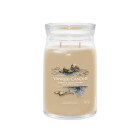 Yankee Candle Aromaatne küünal Klaasist suur merevaigukollane - sandlipuu 567 g