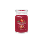 Yankee Candle Aromaatne küünal "Signature" suur klaas "Red Apple Wreath" 567 g