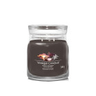 Yankee Candle Aromaatne küünal Signatuurklaasist keskmine Must kookospähkel 368 g
