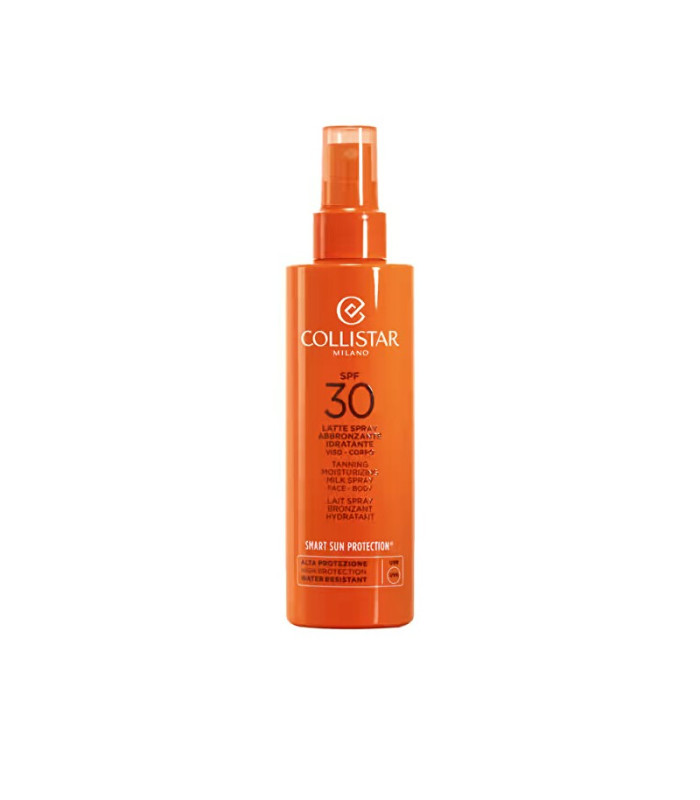 Collistar kaitsepiim päevitusprotsessi kiirendavas sprei SPF 30 (pruunistav niisutav piim pihustis) 200 ml