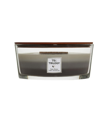 WoodWick Lõhnaküünallaev Trilogy Warm Woods 453 g