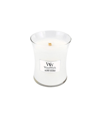 WoodWick Lõhnastatud küünlavaas "Island Coconut" 275 g