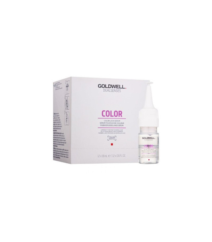 Goldwell Pesuseerum õhukestele värvilistele juustele Dualsenses Color ("Color Lock" seerum) 12 x 18 ml