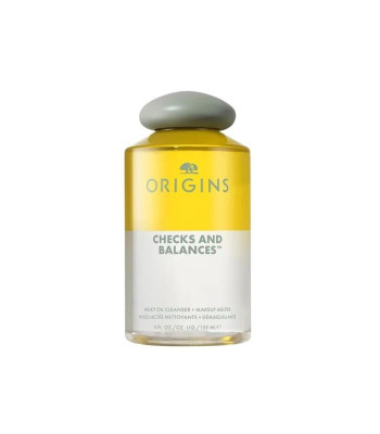 Origins Checks and Balances™ kahefaasiline meigieemaldaja (riisiõli ja skvalaaniga piimaõli puhastusvahend) 150 ml