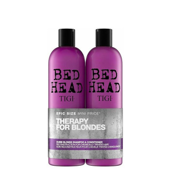 Tigi Keemiliselt töödeldud blondide juuksehoolduskomplekt "Bed Head