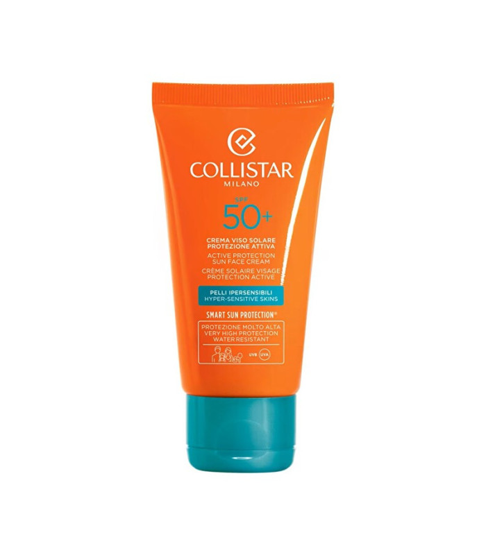 Collistar Sun näokreem SPF 50 Active Protection (päikese näokreem) 50 ml