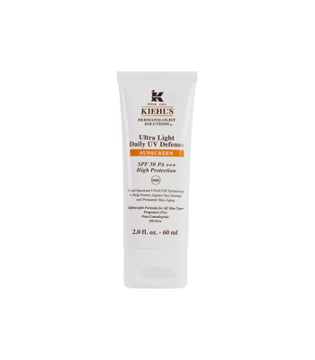 Kiehl's Protective näogeel SPF 50 "Derma Solutions" (Ultra Light Daily UV Defense päikesekaitsekreem) 60 ml