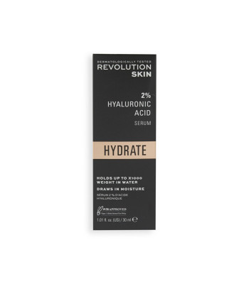 Revolution Skincare niisutav näoseerum Hydrate 2% hüaluroonhape (seerum) 30 ml
