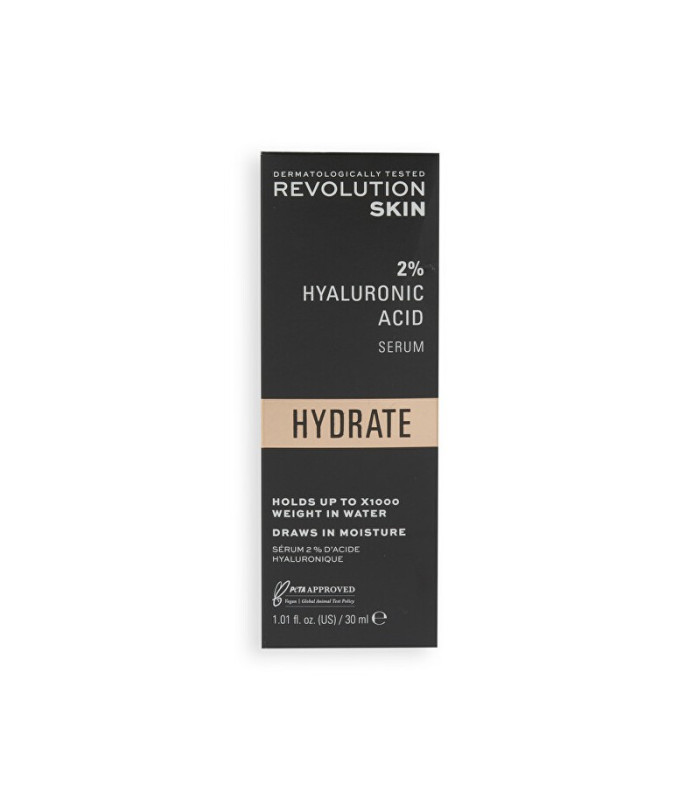 Revolution Skincare niisutav näoseerum Hydrate 2% hüaluroonhape (seerum) 30 ml