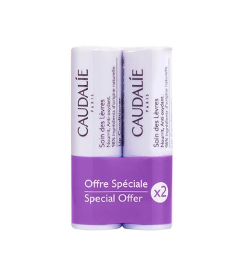 Caudalie huulepalsami komplekt (Lip Conditioner Duo) 2 x 4,5 g