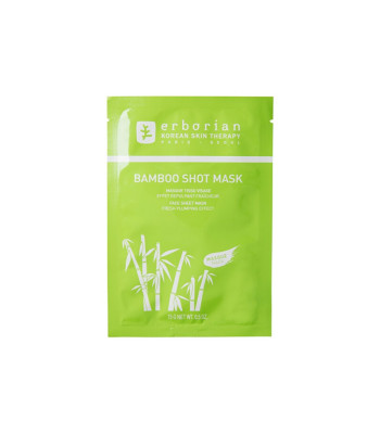 Erborian niisutav näomask "Bamboo Shot Mask" (lehtmask) 15 g