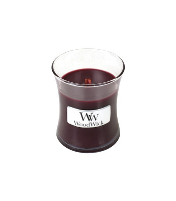 WoodWick Lõhnastatud küünlavaas "Black Cherry" 85 g